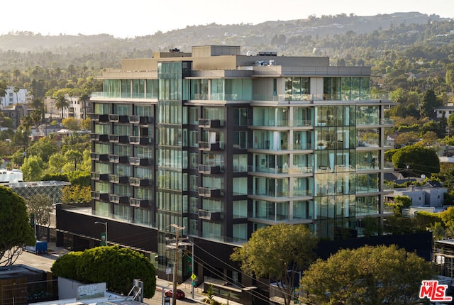 view of property featuring a mountain view