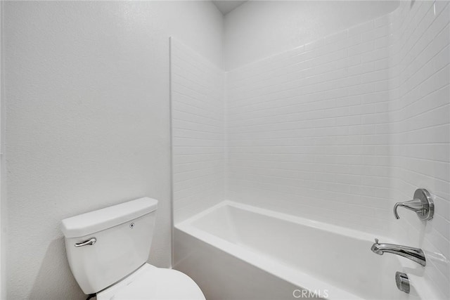 bathroom with  shower combination and toilet