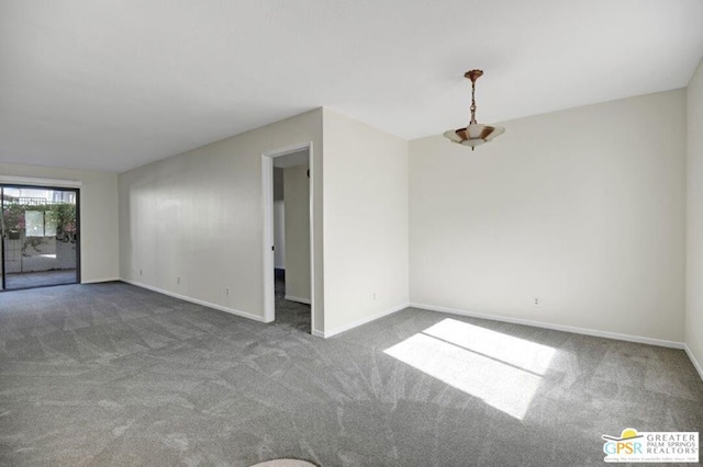 empty room featuring carpet floors