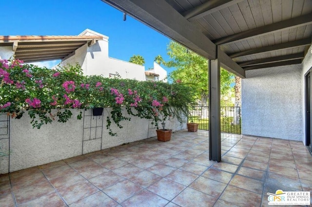 view of patio / terrace