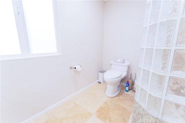 bathroom with toilet