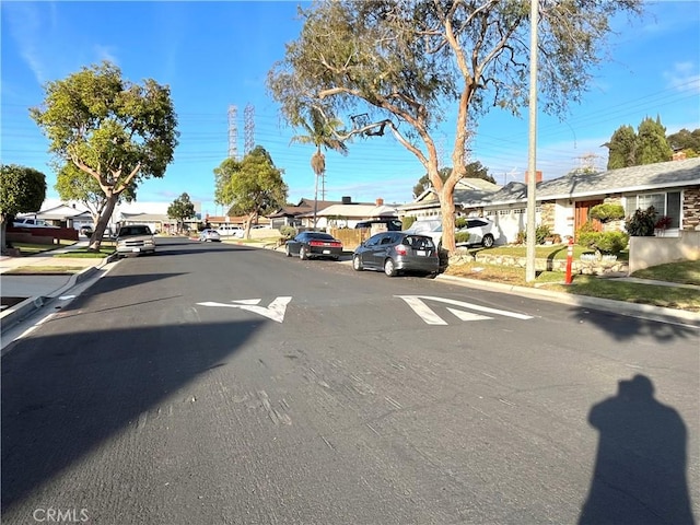 view of street