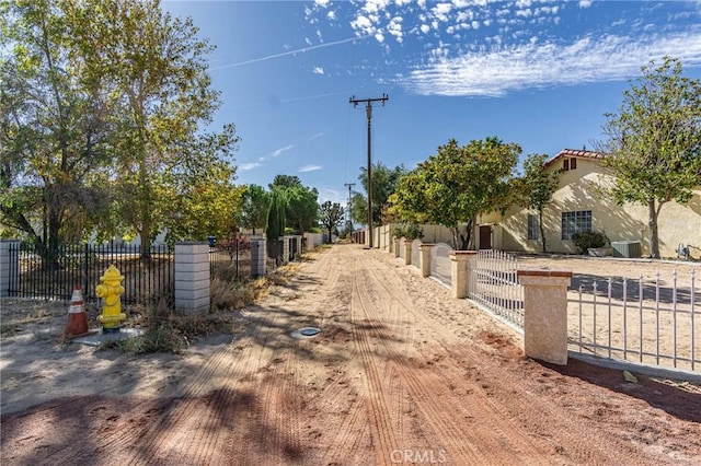 view of street