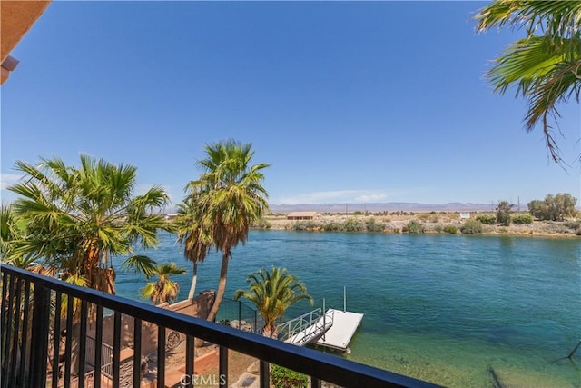 property view of water