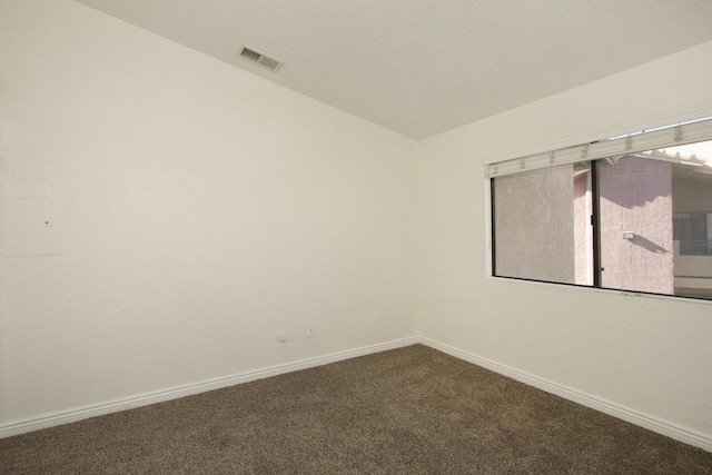 empty room with carpet floors