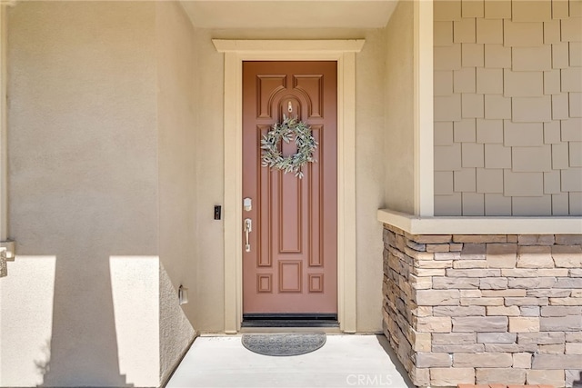 view of property entrance