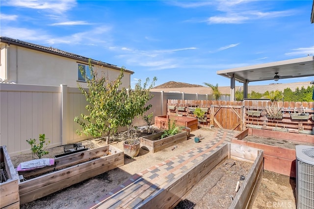 16568 Fleur Blvd, Riverside, CA 92503 - fenced backyard featuring a garden