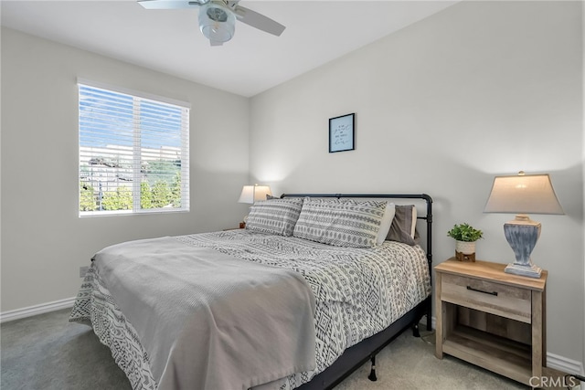 16568 Fleur Blvd, Riverside, CA 92503 - carpeted bedroom with baseboards and ceiling fan