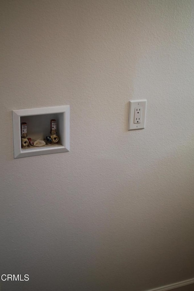 view of laundry room