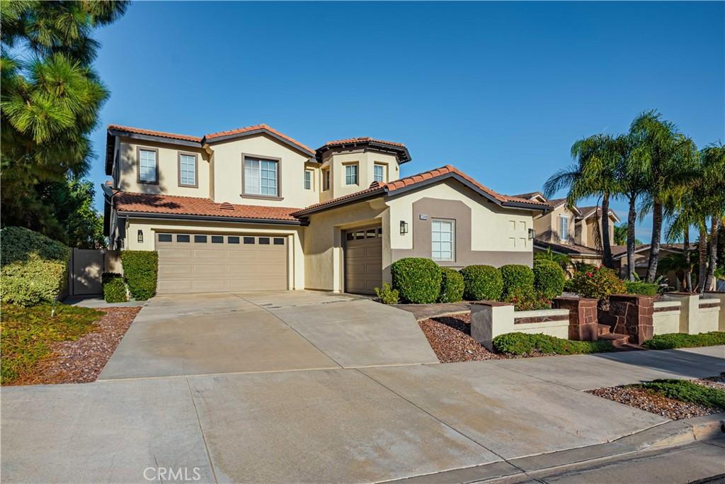 mediterranean / spanish-style house featuring a garage