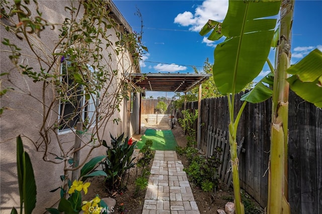 view of patio