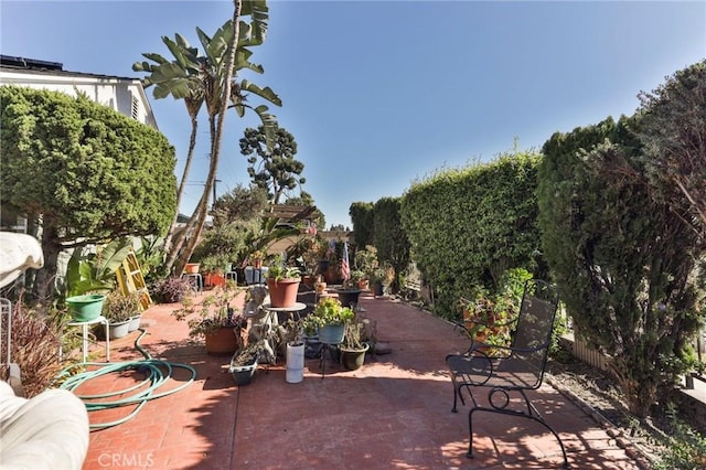 view of patio