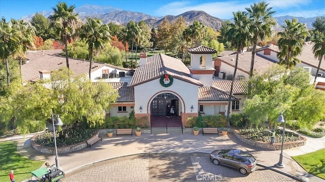 view of property with a mountain view