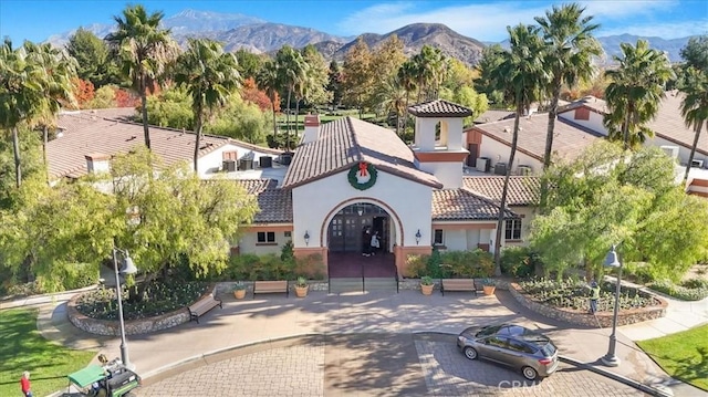 view of property with a mountain view