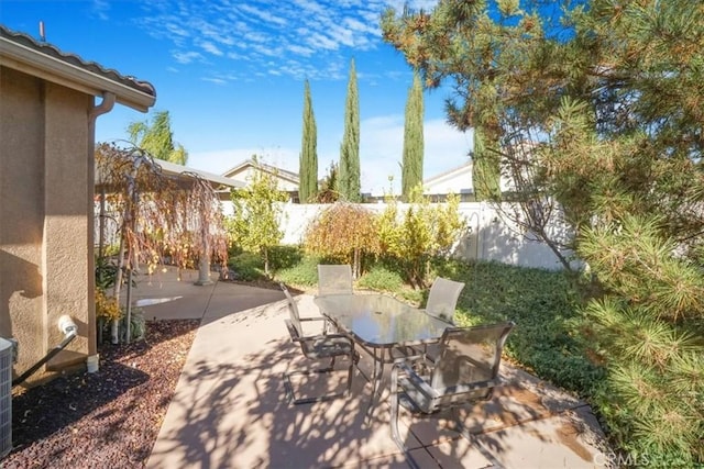 view of patio