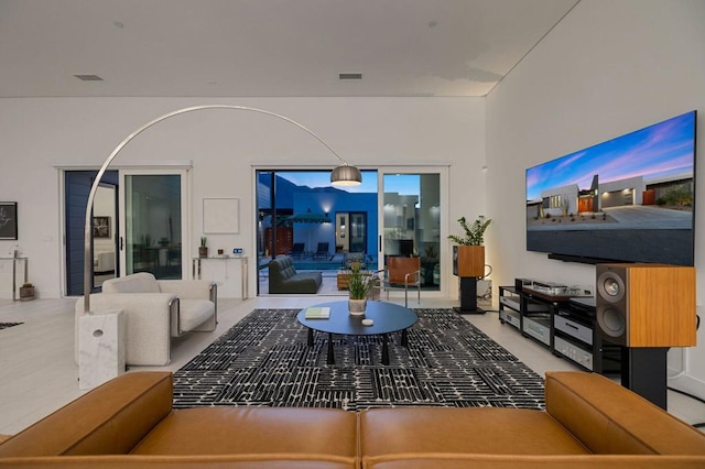 view of living room