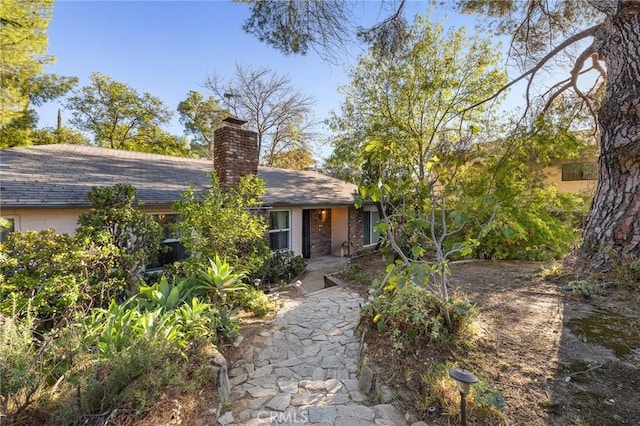 view of ranch-style house