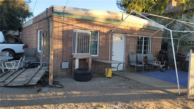 view of rear view of house