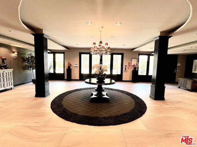 view of lobby