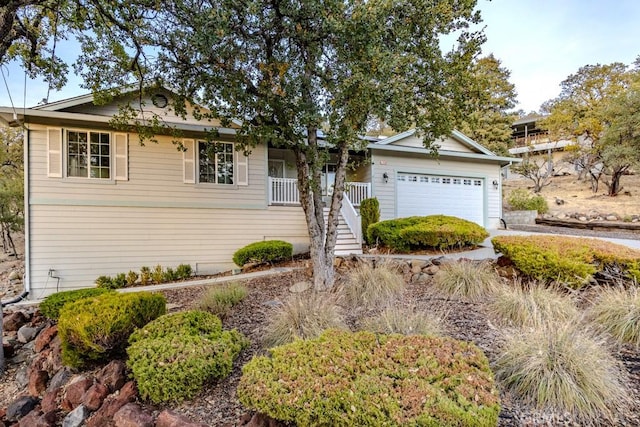 ranch-style house with a garage