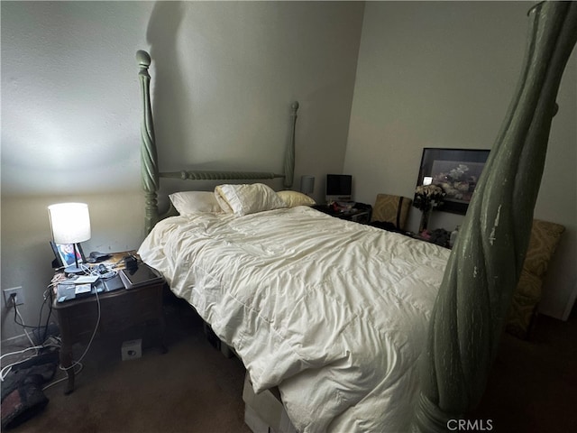 bedroom featuring carpet flooring