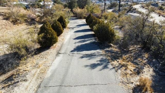 view of road