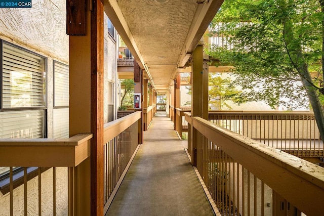 view of hallway