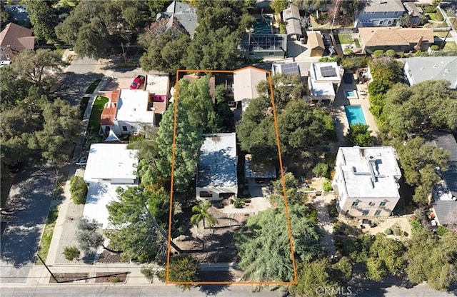 1113 Yale Ave, Claremont, CA 91711 - bird's eye view featuring a residential view