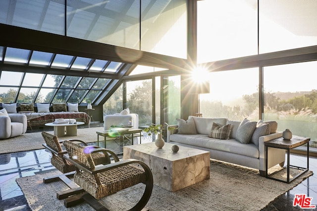 sunroom featuring a healthy amount of sunlight