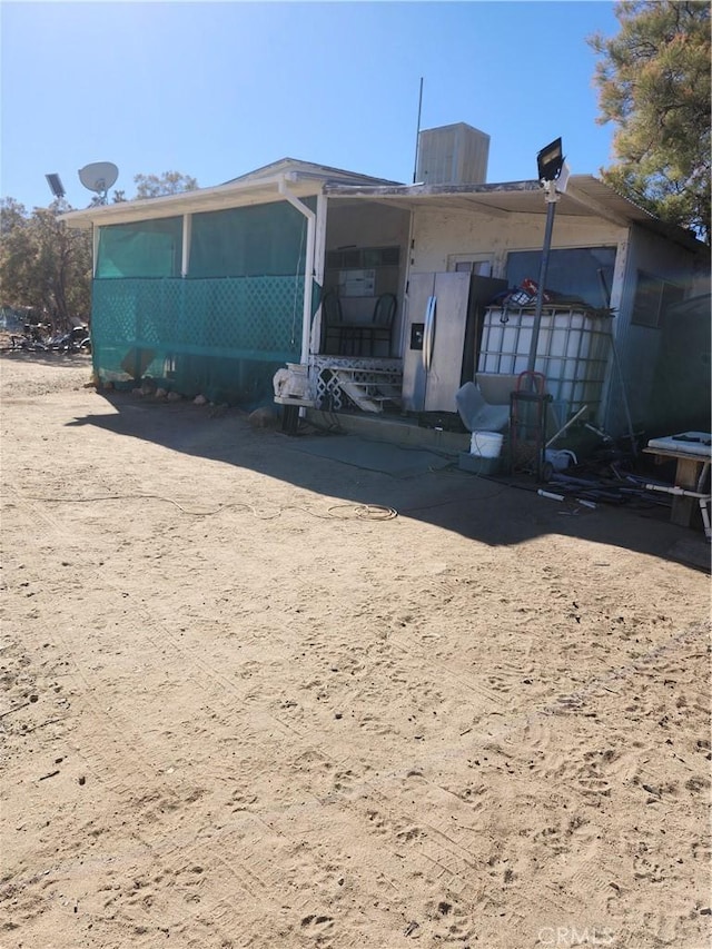 view of rear view of house