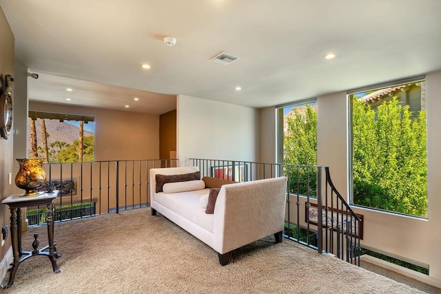 bedroom featuring carpet floors