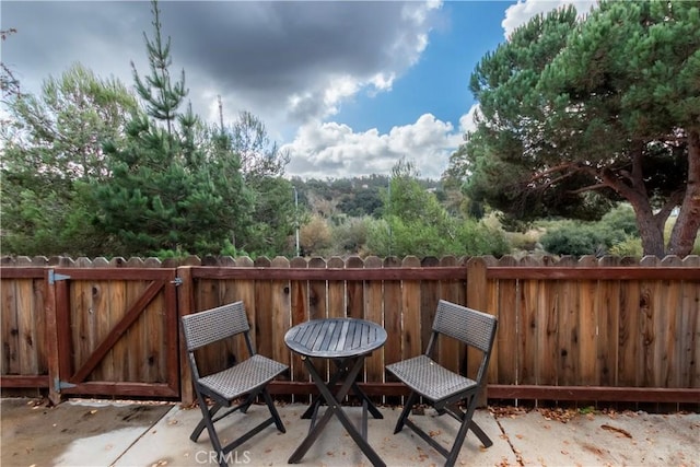 view of patio / terrace