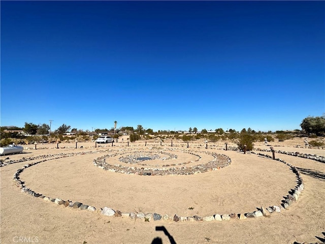 view of property's community with a rural view