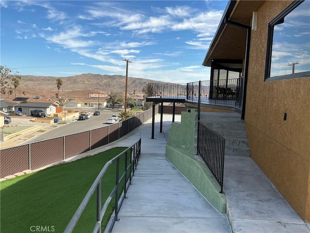 10 Hilltop, Barstow, CA 92311 - balcony with a mountain view and a residential view