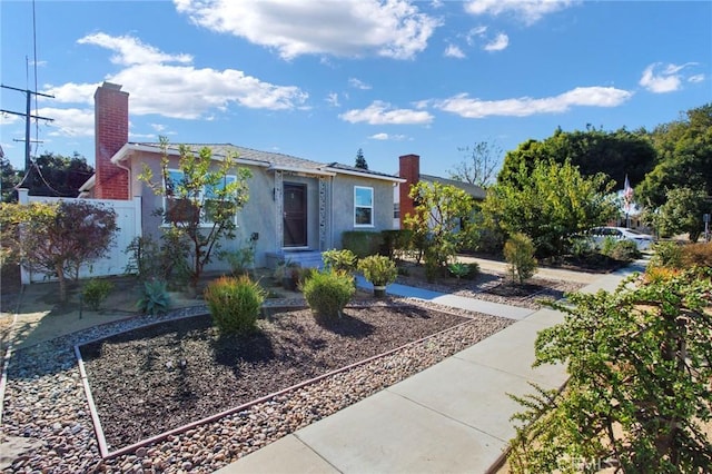 view of ranch-style home