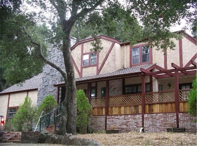 view of rear view of house