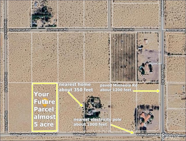 111 Valley Center Rd, Newberry Springs CA, 92365 land for sale