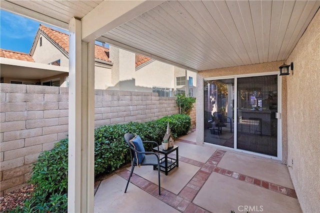 view of patio / terrace