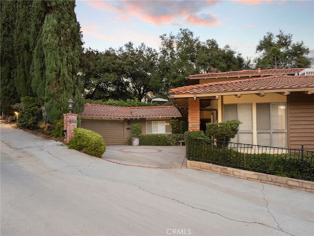 view of front of house