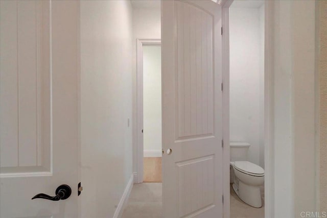 bathroom with toilet