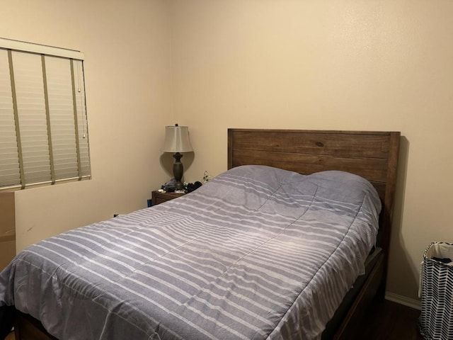 bedroom with a closet