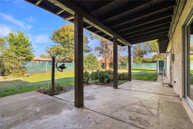 view of patio