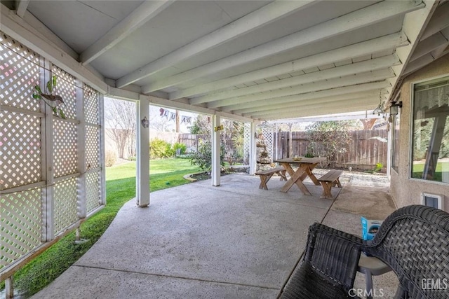 view of patio / terrace