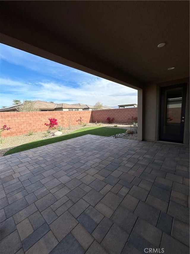 view of patio / terrace