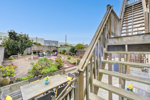 exterior space with a patio