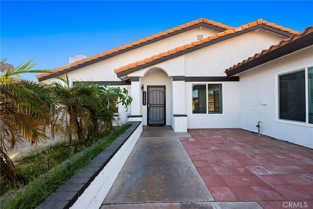 exterior space featuring a patio