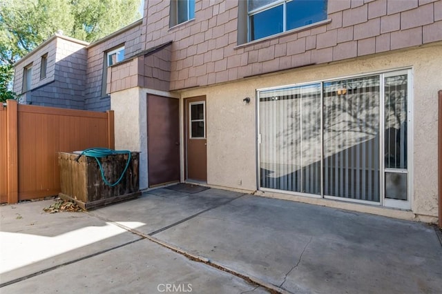 exterior space featuring a patio