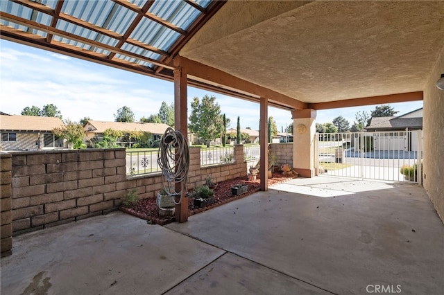 view of patio