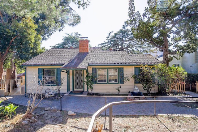 view of ranch-style house