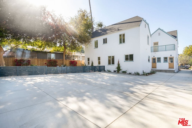 view of rear view of house